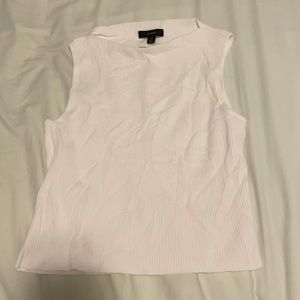 white j crew tank top